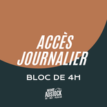 Bloc de 4h - Étudiant (13 à 23 ans)