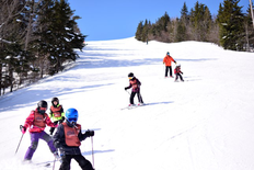 Camp de ski en après-midi - 5 ans et moins