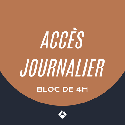 Bloc de 4h - Étudiant (13 à 23 ans)