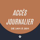 Billet 14h à 16h - Enfant (6 à 12 ans)