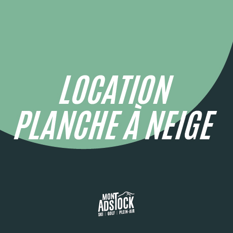 Location - Planche à neige